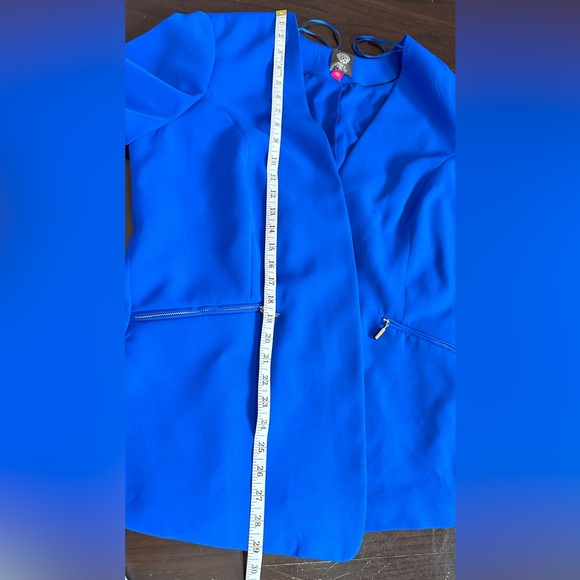 NWT Vince Camuto open front blue blazer/jacket size 16w - Picture 10 of 12